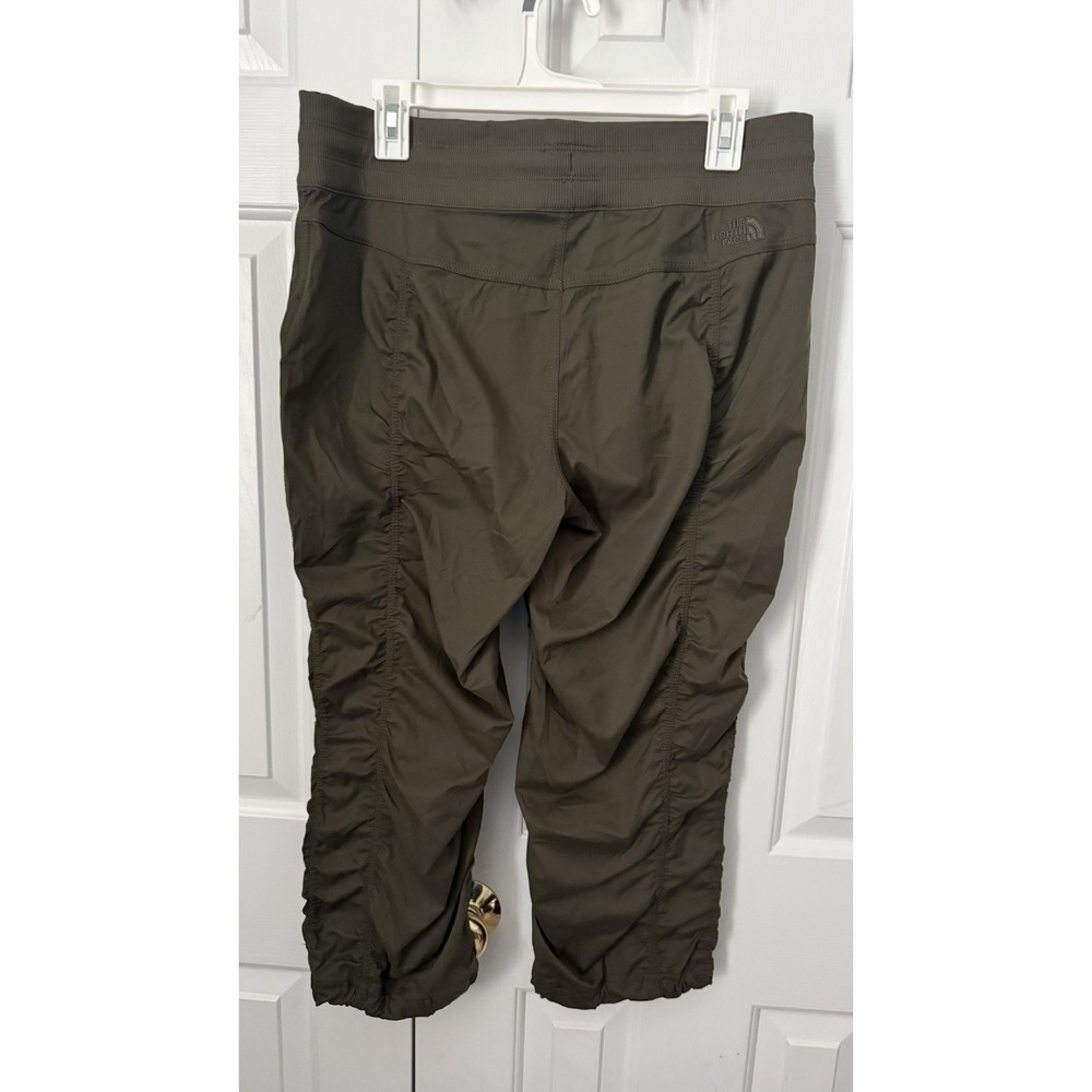 NWT The North Face Women's Aphrodite 2.0 Capri Pants Olive Green Size Large - Picture 2 of 9
